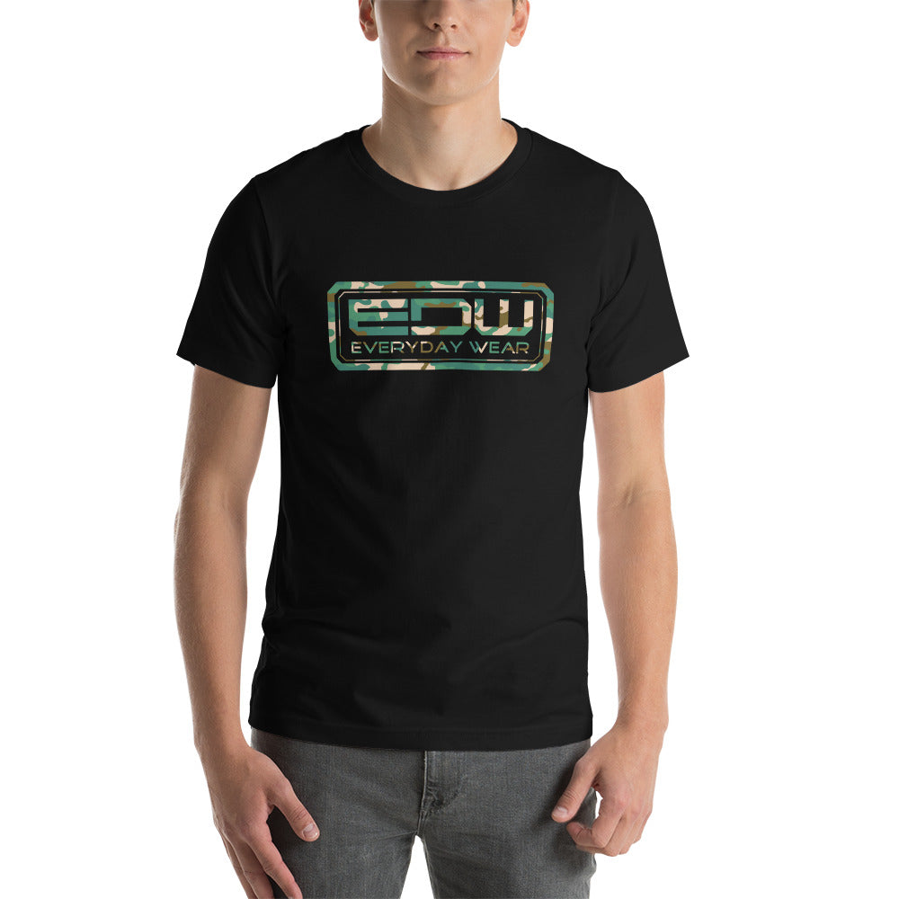 EDW Camo Logo Unisex T-Shirt - Available in 5 Colors