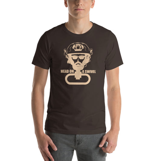 Head On A Swivel G.I. Edition Unisex T-Shirt - Available in 3 Colors