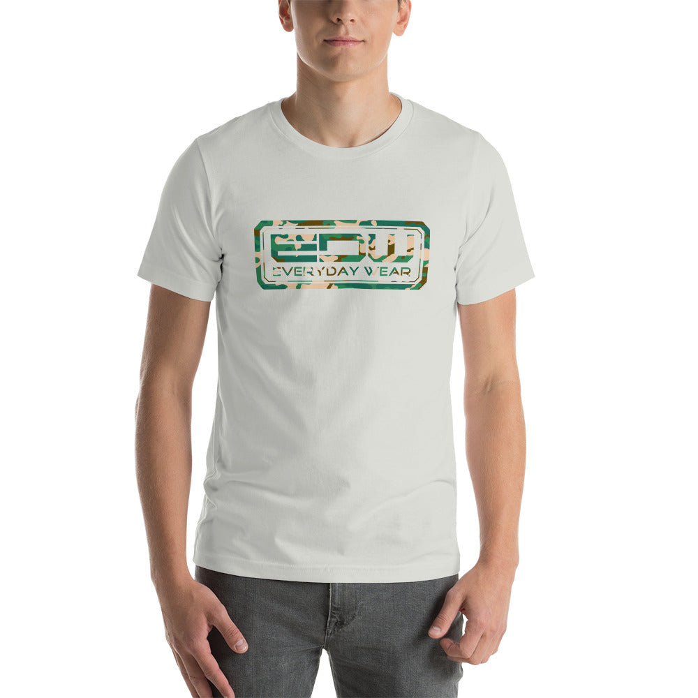 EDW 2nd Amendment Short-Sleeve Unisex T-Shirt with Camo Text - Available in 7 Colors